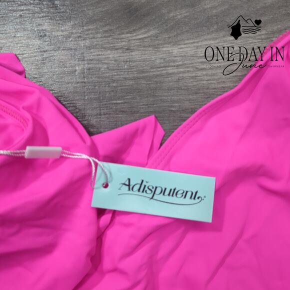 Adisputent High Waist Flounce Bikini Swimsuit Size M - Picture 4 of 7